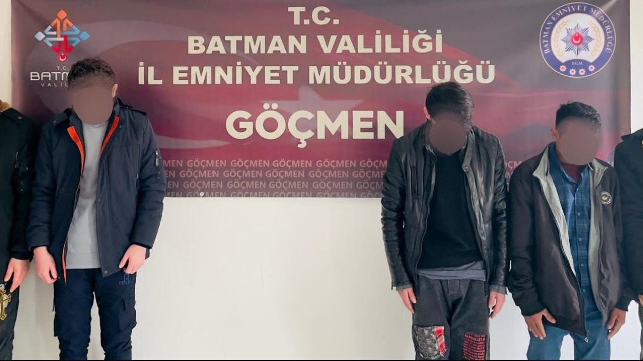 Batman’da göçmen kaçakçılığı operasyonu