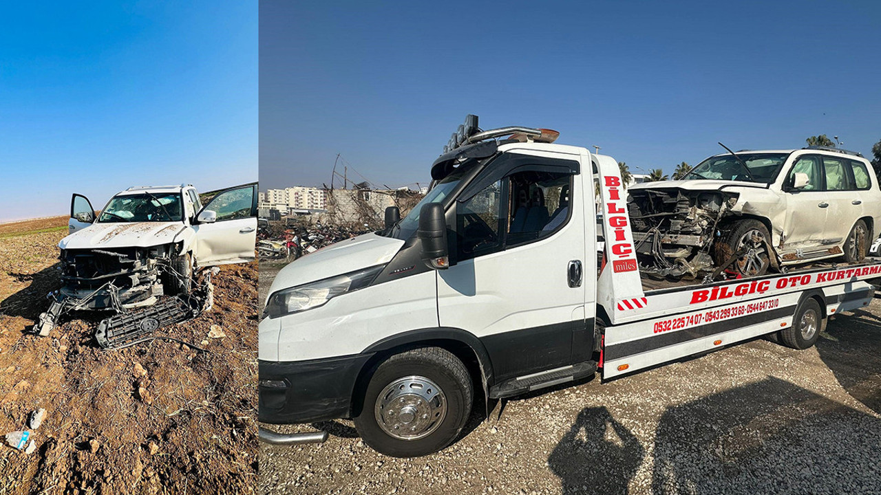 Mardin’de otomobil şarampole yuvarlandı: 4 yaralı