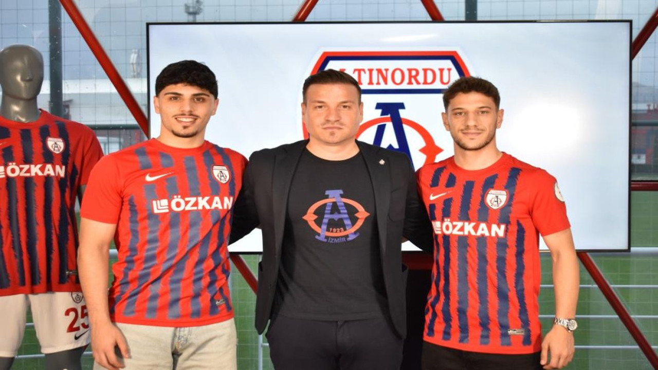 Altınordu'dan iki yeni transfer