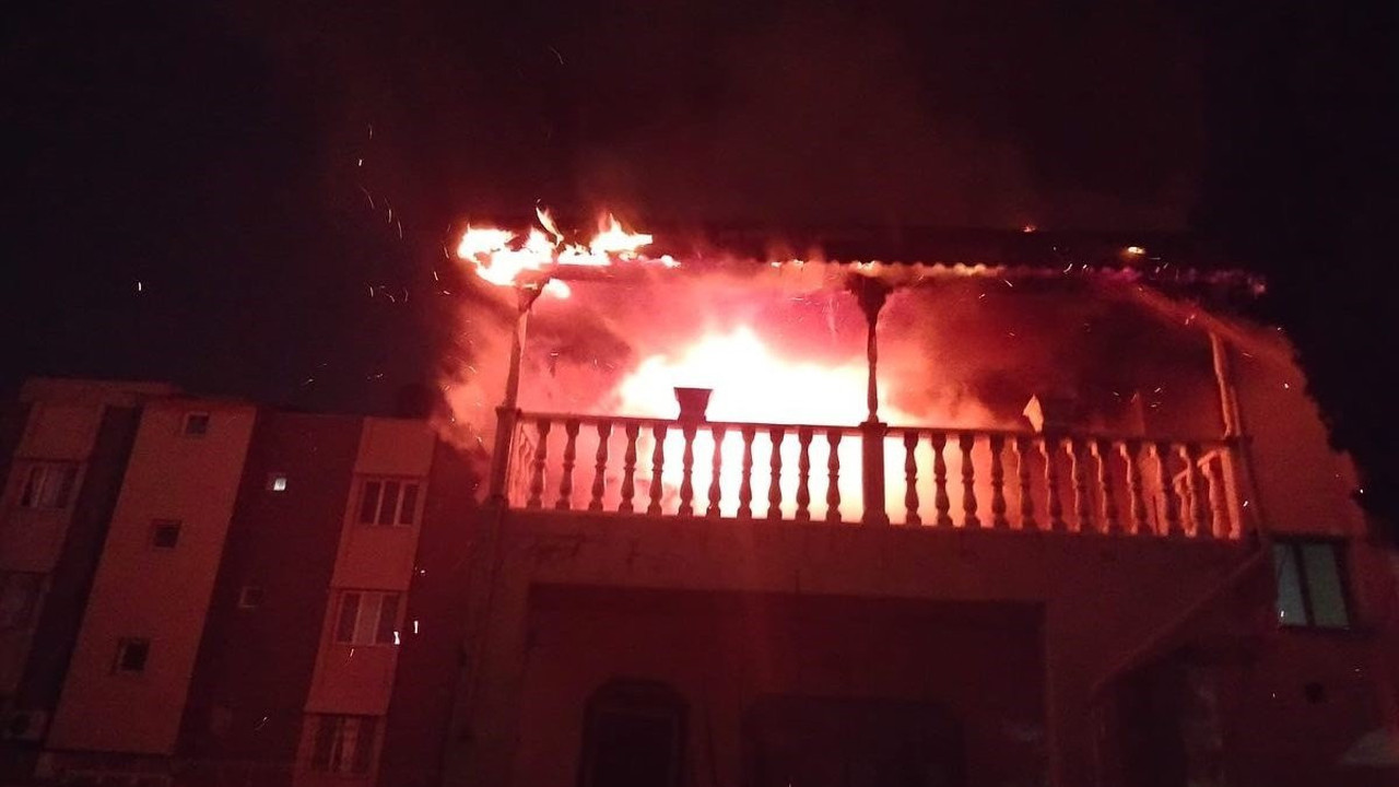 Reyhanlı’da korkutan yangın