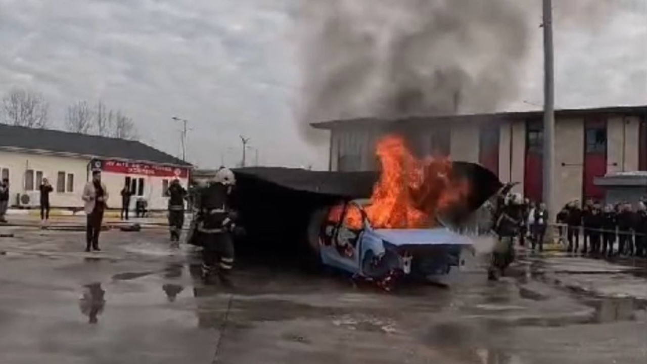 Elektrikli araç yangınlarına çözüm bulundu