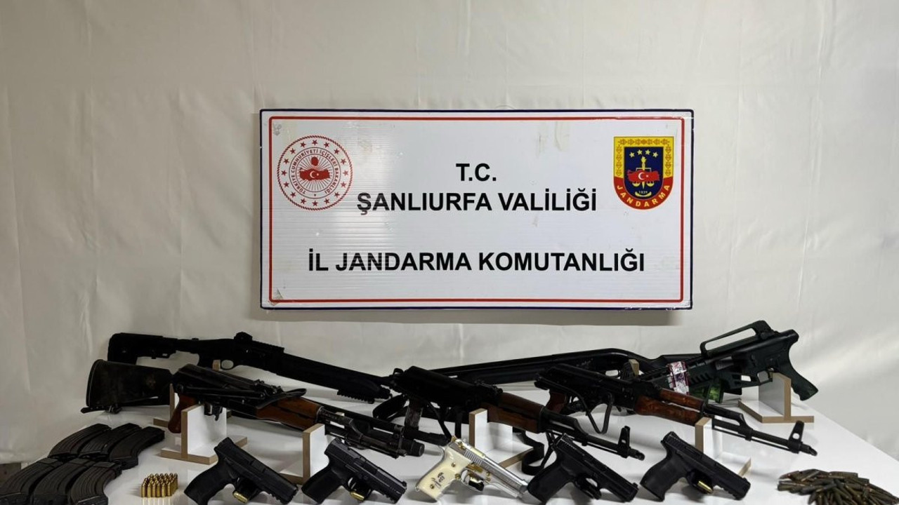 Şanlıurfa’da silah kaçakçılığı operasyonu: 6 kişi yakalandı