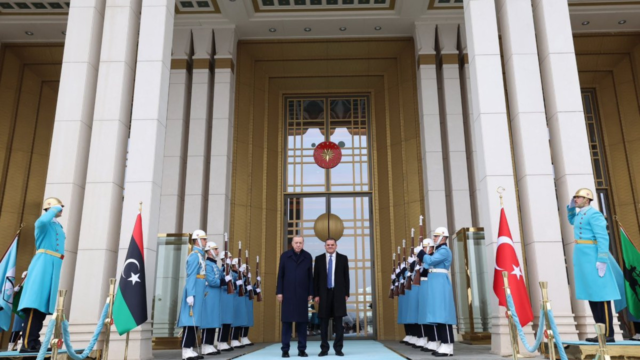 Cumhurbaşkanı Erdoğan, Libya Başbakanı Dibeybe'yi kabul etti