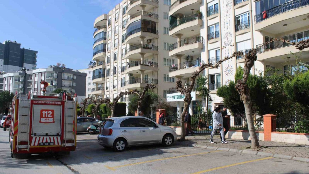 Efeler'de faciadan dönüldü! Prizde takılı olan şarj aleti yangın çıkardı