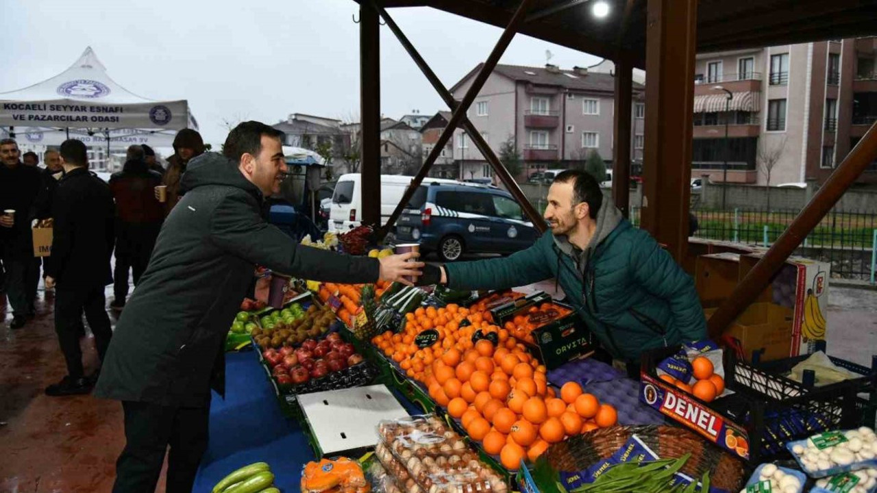 Başiskele Belediye Başkanı'ndan sıcak ikram