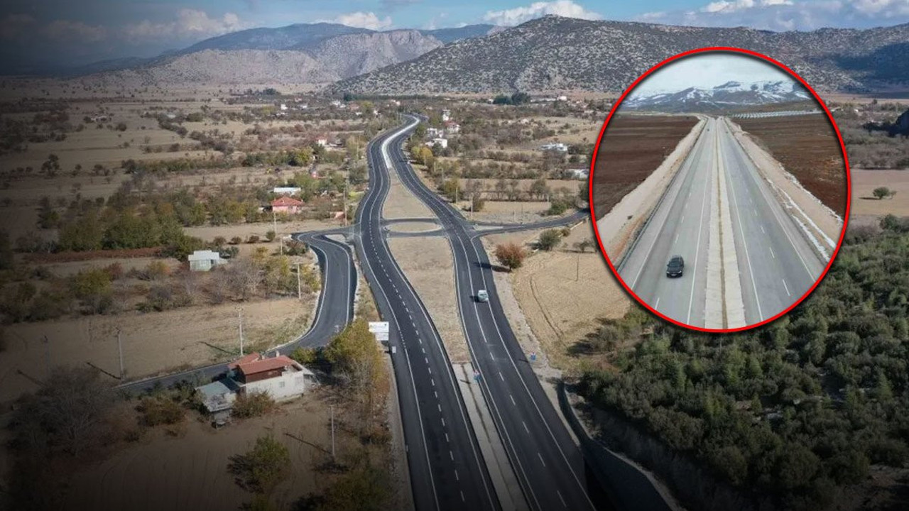 Antalya'da dev proje tamamlandı! 46 dakikalık mesafe 25 dakikaya indi