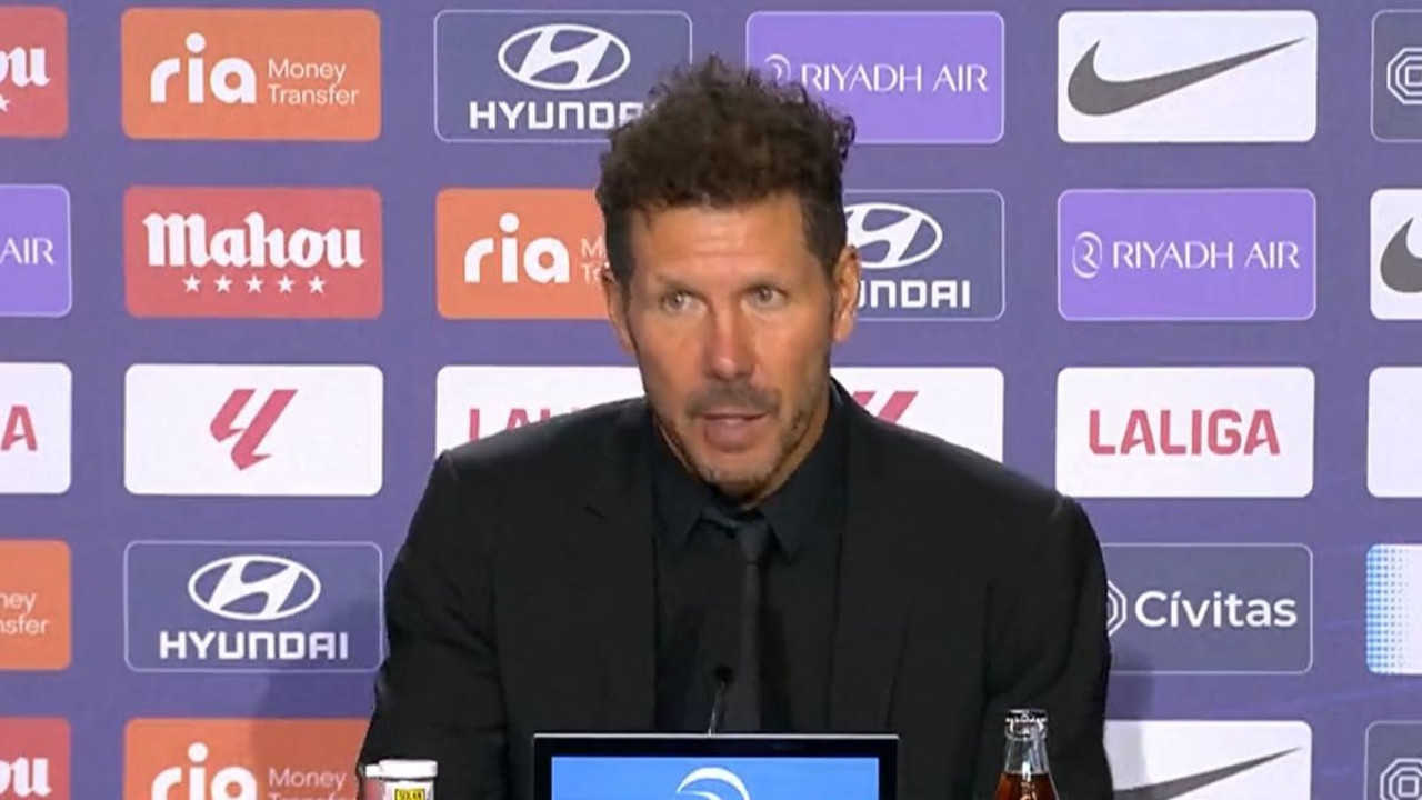 Simeone'den El Clasico itirafı: "Maçı izlemedim"