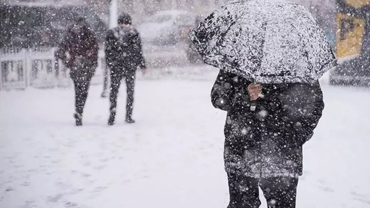 Meteoroloji kırmızı kodlu uyarıyı verdi: Kar iki ilin kabusu olacak (19 Ocak 2025)
