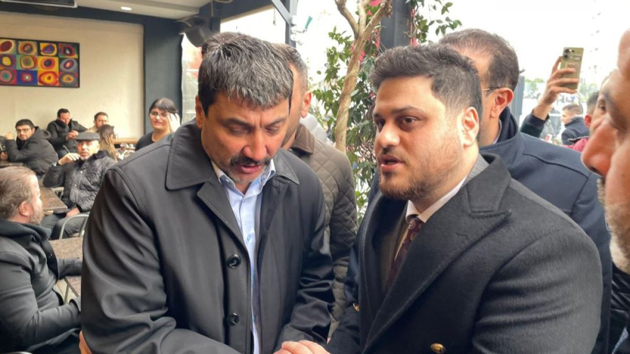 Hüseyin Baş, Ümit Özdağ’a destek için Çağlayan Adliyesi’nde