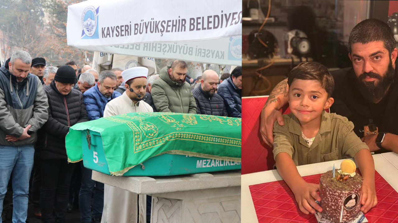 Babası tarafından kazara vurulmuştu! Minik Demir, son yolculuğuna uğurlandı
