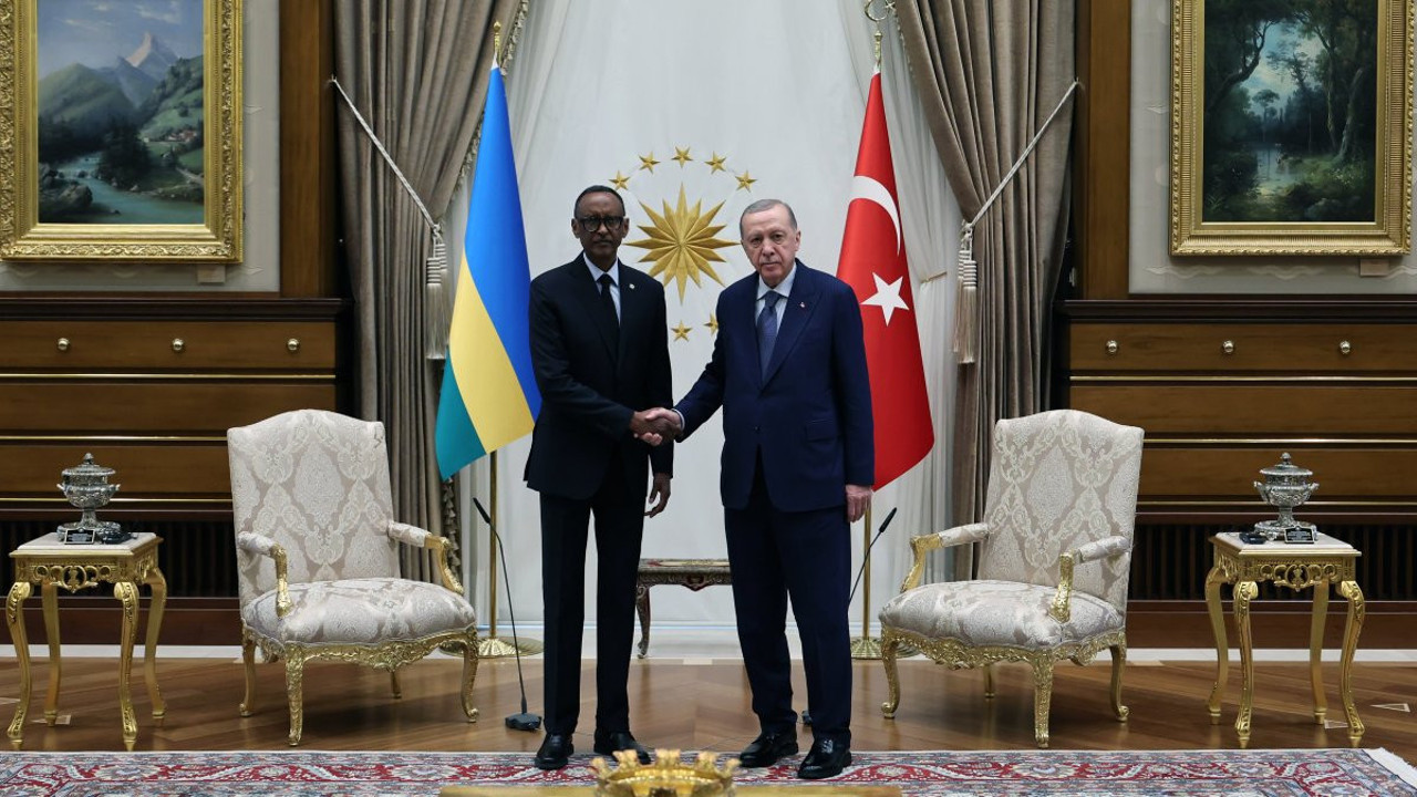 Cumhurbaşkanı Erdoğan, Ruanda Cumhurbaşkanı Paul Kagame ile görüştü