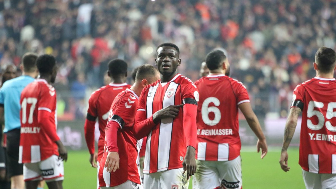 Samsunspor Gaziantep FK'yi 2-1'le geçti