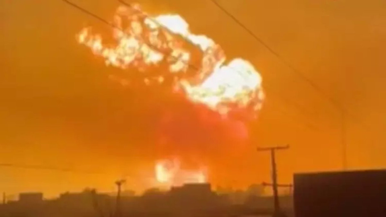 LPG yüklü tanker bomba gibi patladı: Çok sayıda ölü ve yaralı var