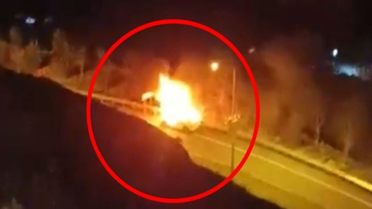 Diri diri yanmaktan son anda kurtuldu