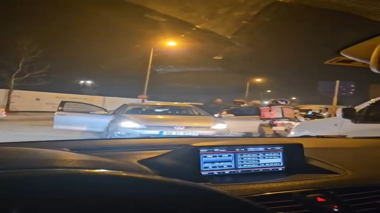 Sancaktepe'de yol kavgası