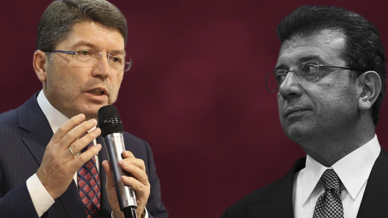 Adalet Bakanı Yılmaz Tunç'tan İmamoğlu'na ağır sözler