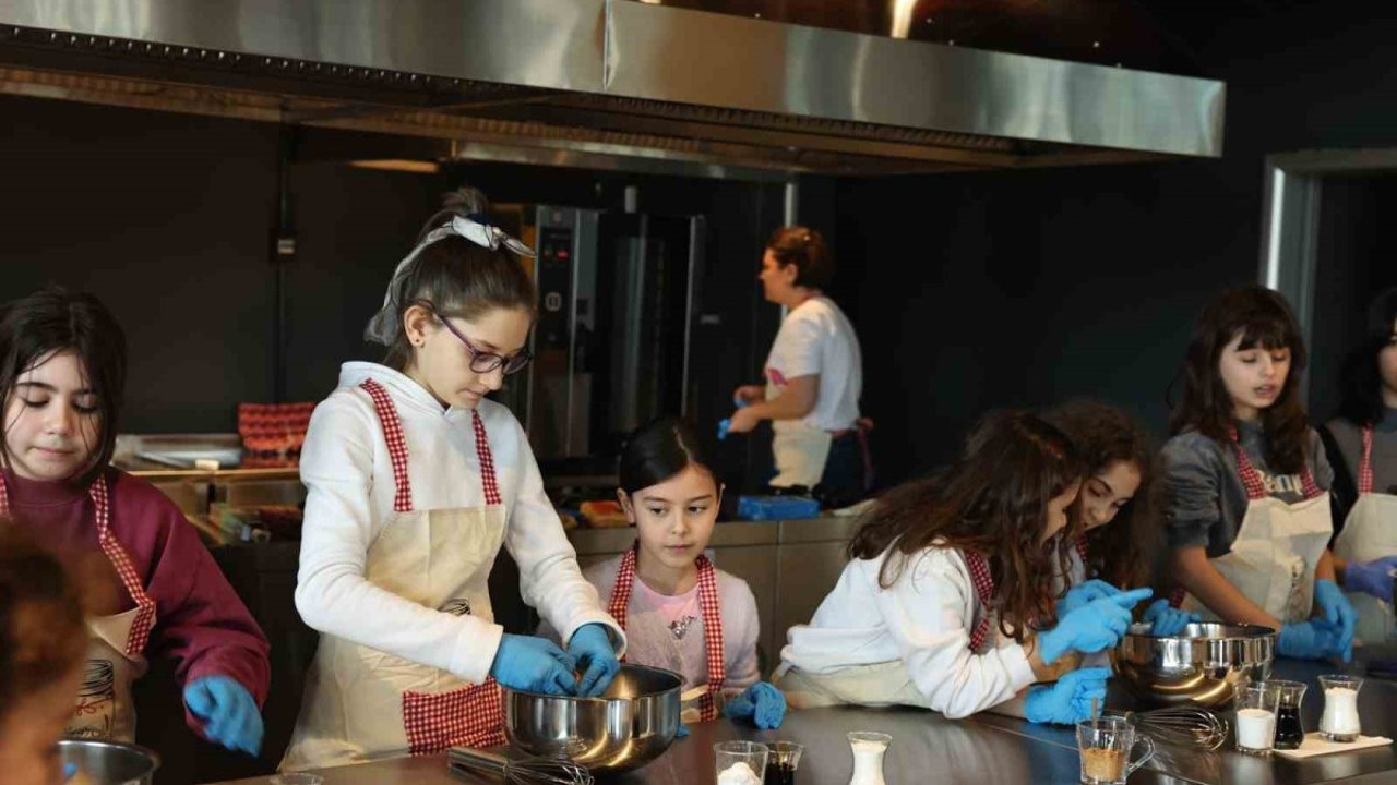 Çocuklar yarıyıl tatilinde hem öğrendi hem eğlendi