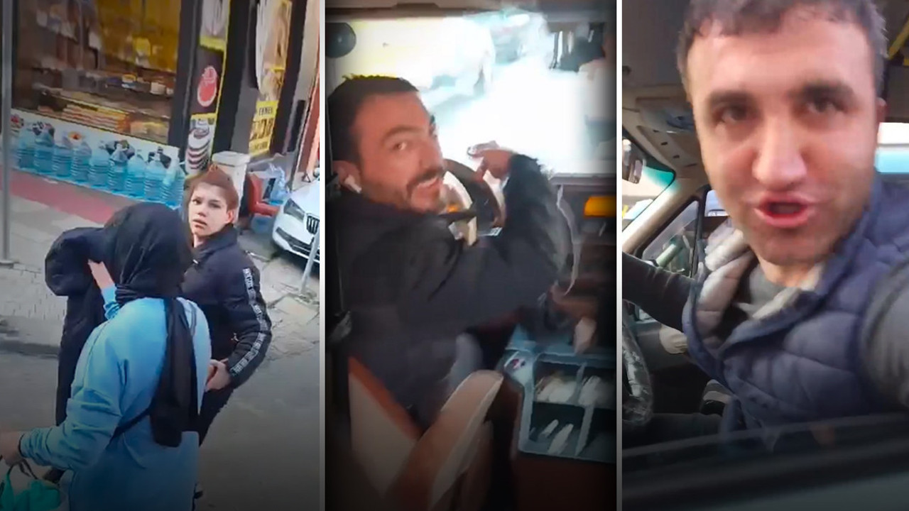 Minibüsçü magandaların yarış merakı hamile yolcuyu riske attı!