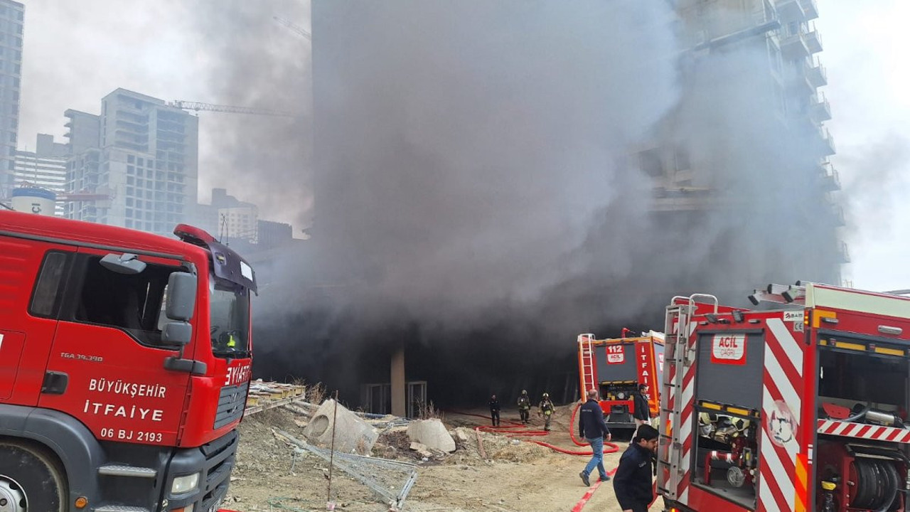 Ankara'da rezidansta yangın paniği