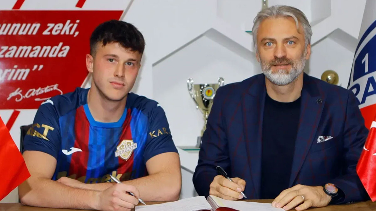 Fatih Tekke’nin oğlu 1461 Trabzon’a imza attı!