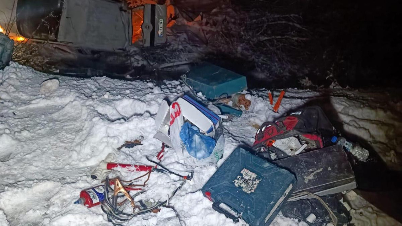 Elazığ'da feci kaza! 1 ölü, 1 yaralı