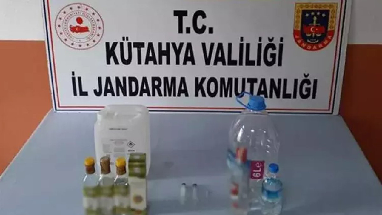 Sahte içki operasyonunda bir şüpheli yakalandı