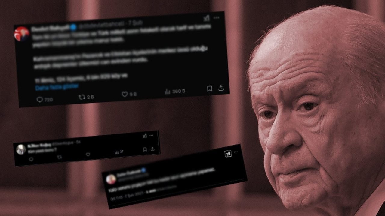 Devlet Bahçeli'nin 6 Şubat paylaşımına ilginç yorumlar geldi