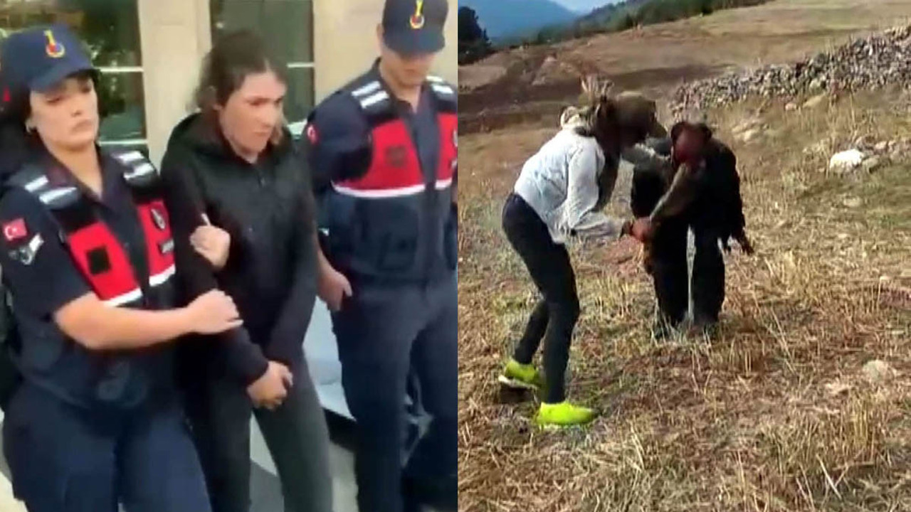 Çobanı sopayla dövüp kameraya almışlardı! Dayakçı kız kardeşler ilk duruşmada tahliye oldu