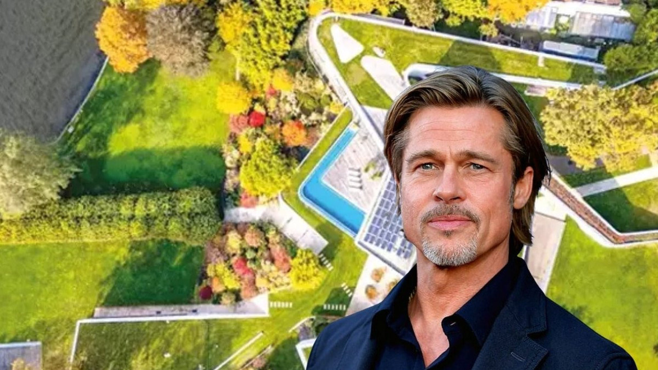 Hollywood yıldızı Brad Pitt'in satışa çıkarılan villası dudak uçuklattı