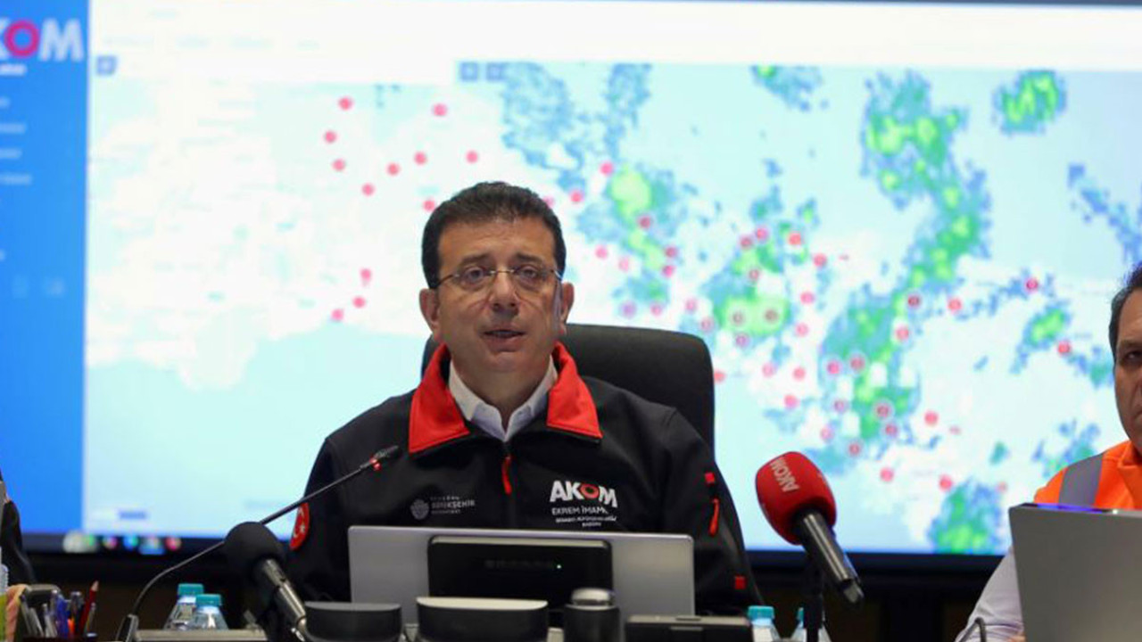 Ekrem İmamoğlu AKOM'dan İstanbullulara mesaj gönderdi