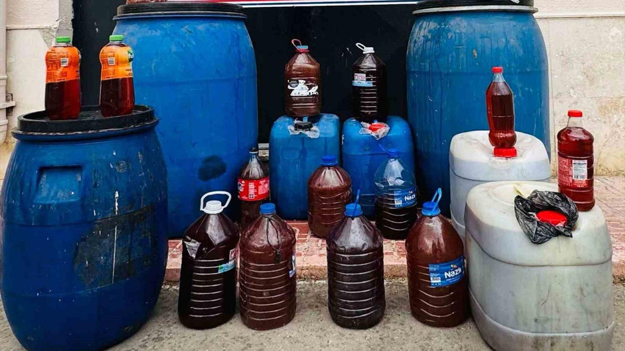 Nazilli’de sahte içki üretimi jandarmaya takıldı