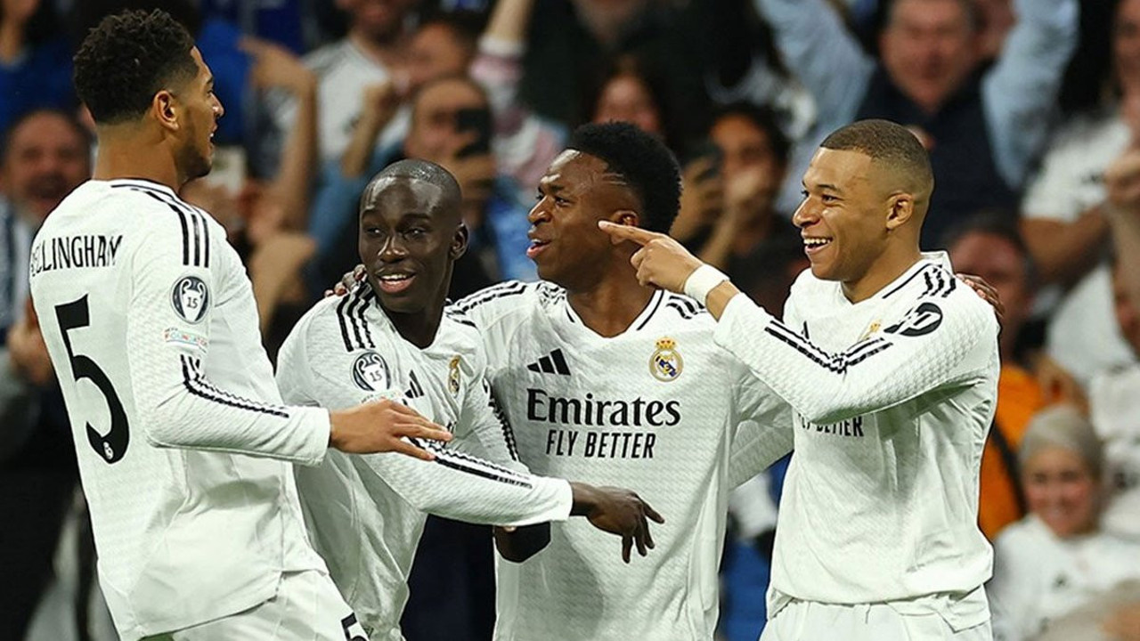 Mbappe şov yaptı, Real Madrid rahat kazandı