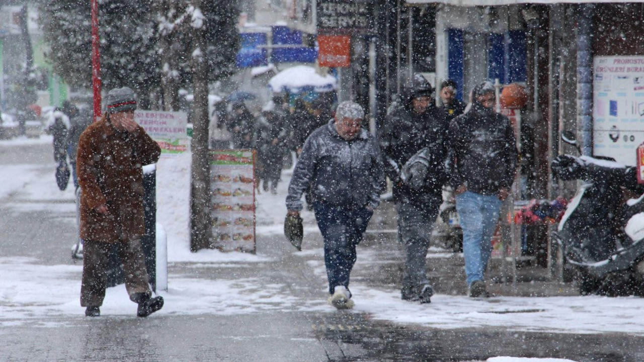Bolu Dağı beyaza büründü