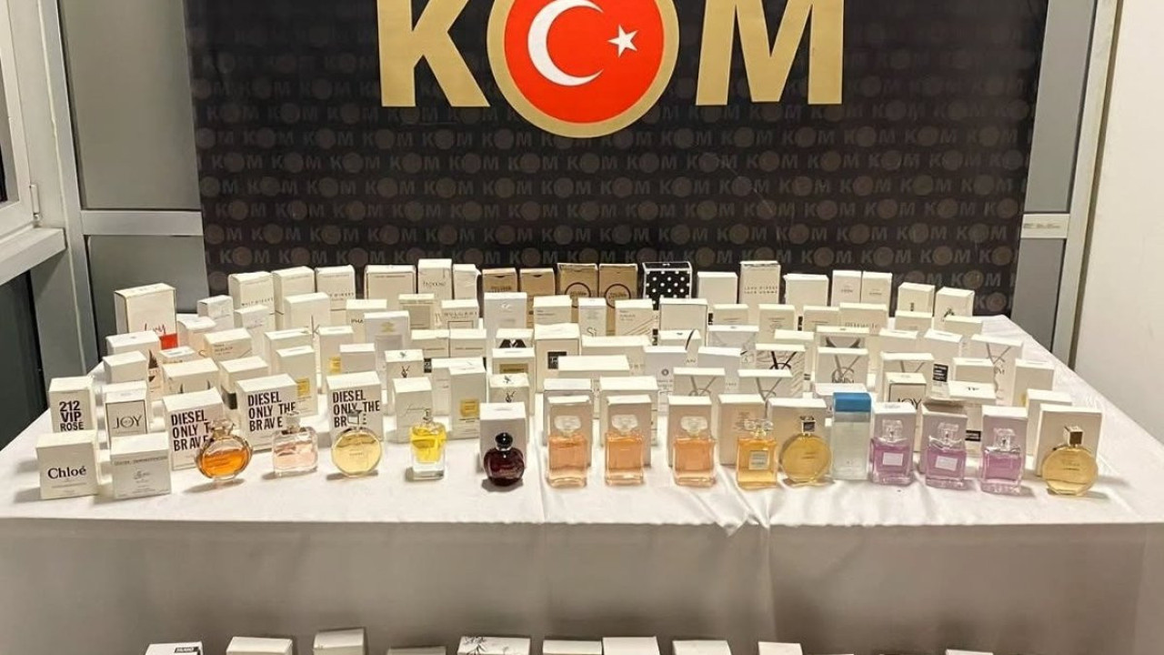 Kaçakçılara dev operasyon! Çok sayıda parfüm ele geçirildi