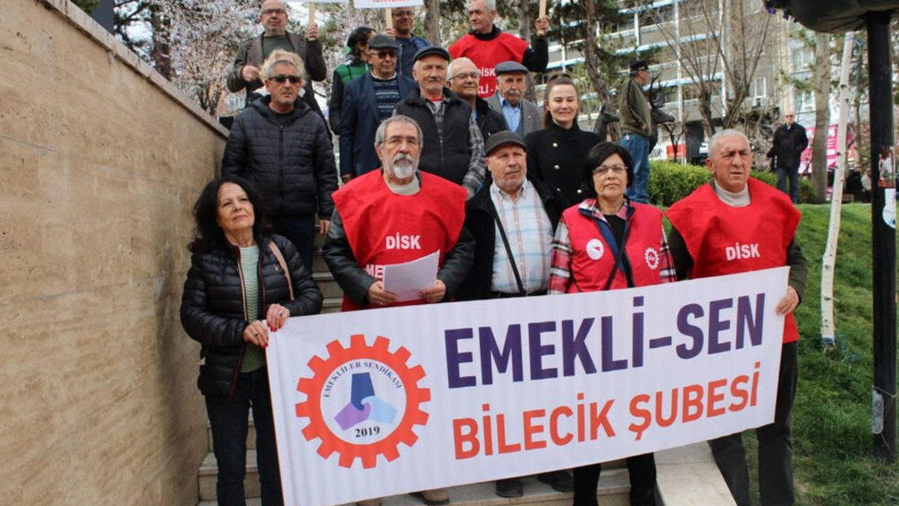 Bilecik’te DİSK Emekli-Sen’den AKP’li Elitaş’a sert tepki
