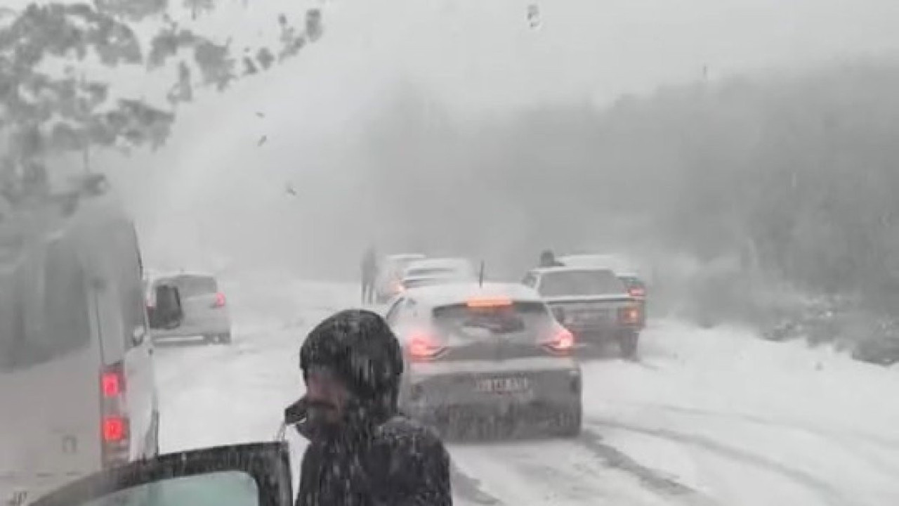 Bursa’da kar esareti getirdi!