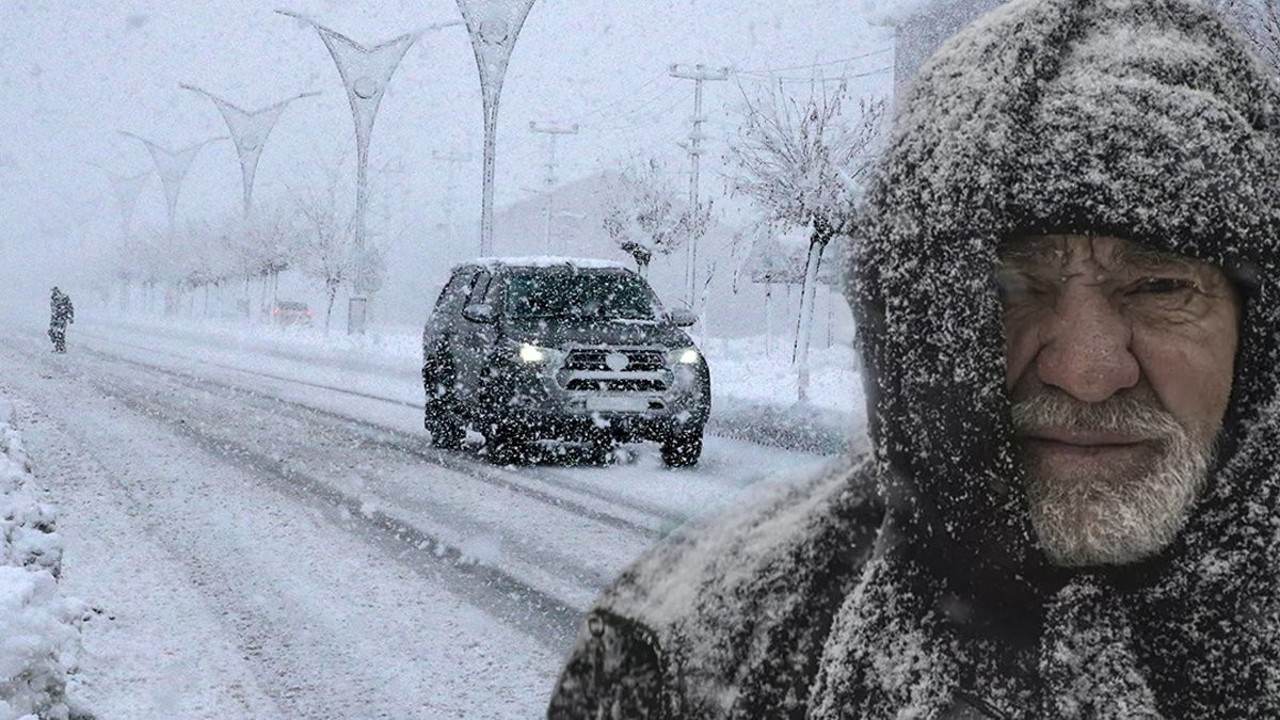 Meteoroloji ‘kırmızı kodlu’ uyarı verdi: Çok şiddetli kar yağışı bekleniyor (23 Şubat 2025)