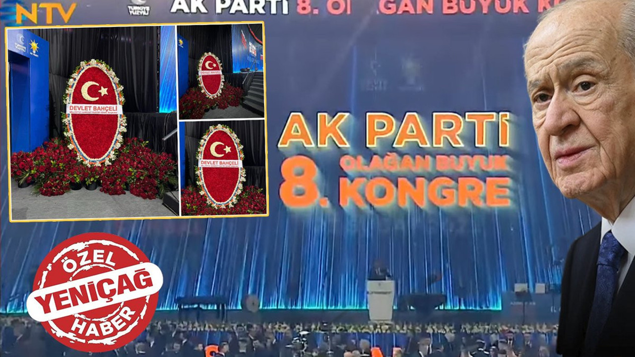 Rakamların efendisi Devlet Bahçeli 1923'ü unuttu! MHP liderinden AKP kongresine mesaj dolu çiçek…