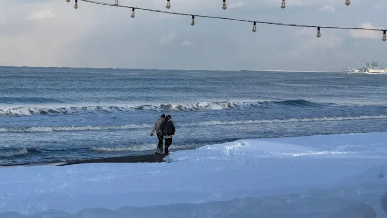 Ordu'da 'kar' kartpostallık görüntüler oluşturdu