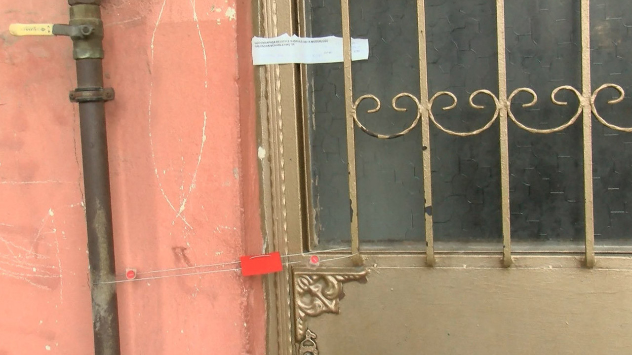 İstanbul’da ekipler binadakileri boşaltıp mühürlemişti! Hırsızlar içerdeki her şeyi söküp almışlar