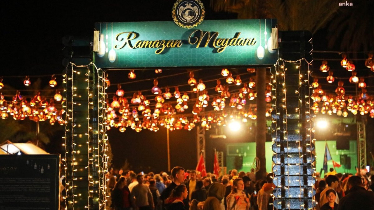 Alanya Belediyesi’ Ramazan Meydanı kapılarını açıyor