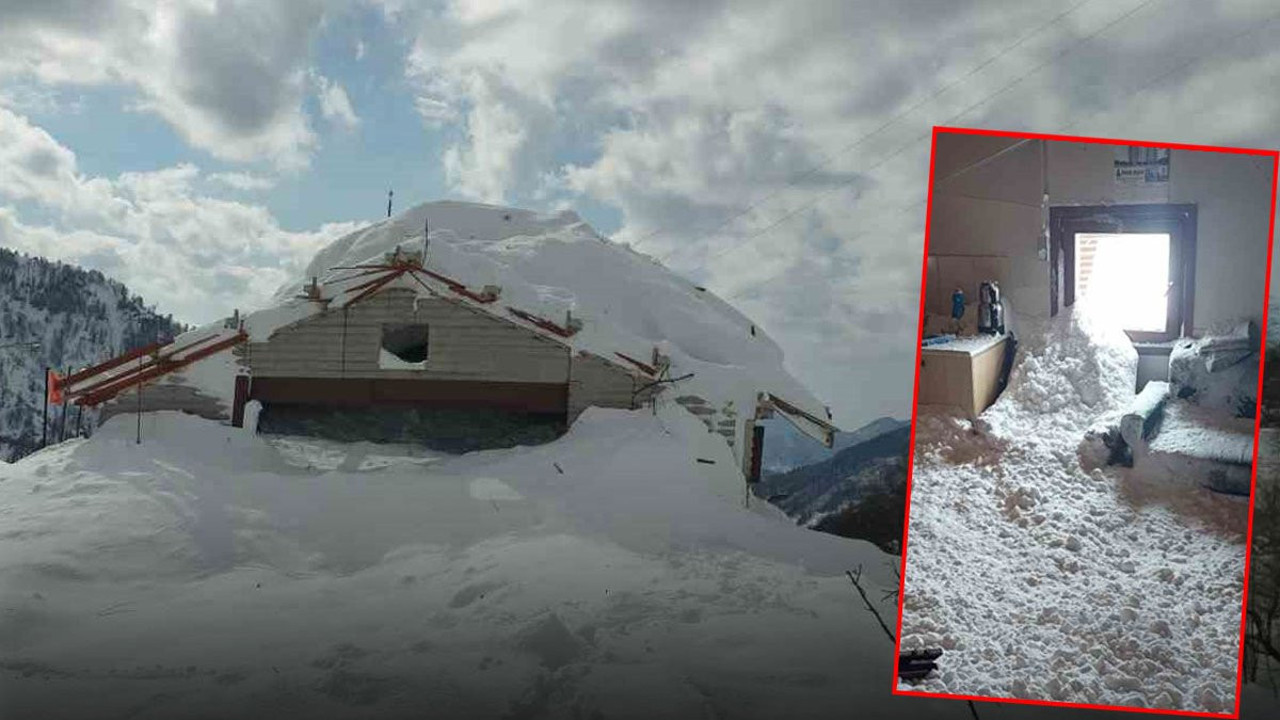 Artvin'de çığ felaketi! Kar kalınlığı 3 metreyi aştı