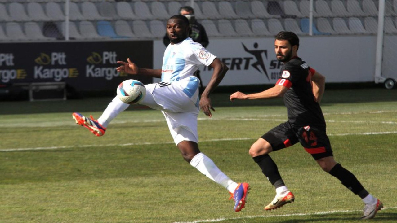 Boluspor - Erzurumspor mücadelesinden gol sesi çıkmadı