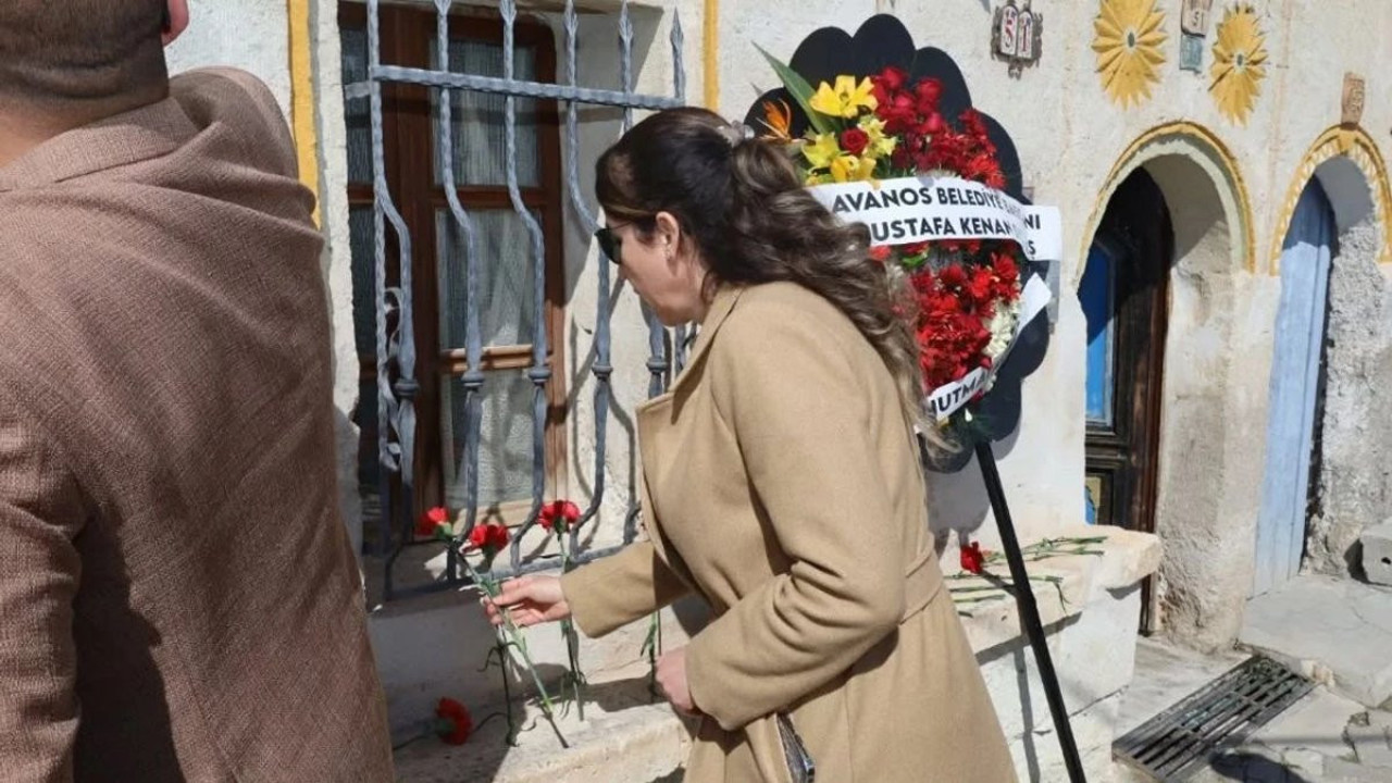 Edip Akbayram’ın Avanos'taki evi önünde yas var