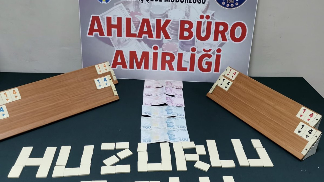 Bolu'da dernek lokaline kumar baskını