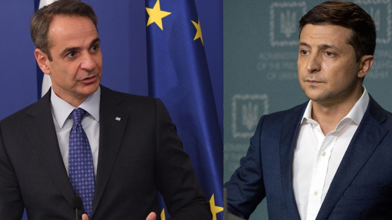 Miçotakis, Zelenski ile telefonda görüştü
