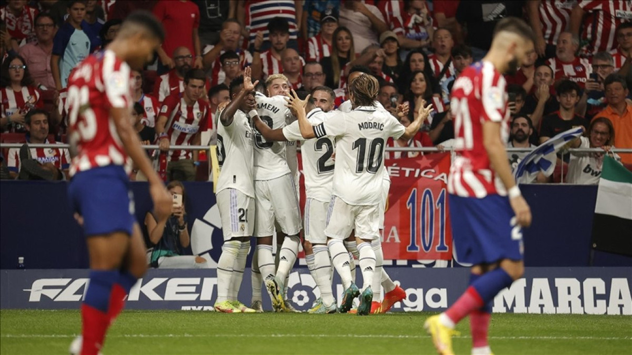 Madrid derbisinde Real, Atletico’yu devirdi