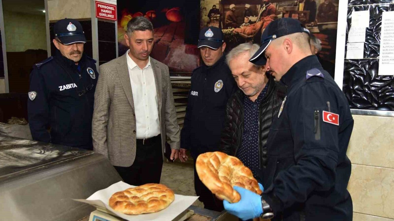 İncirliova’da fırınlara Ramazan denetimi