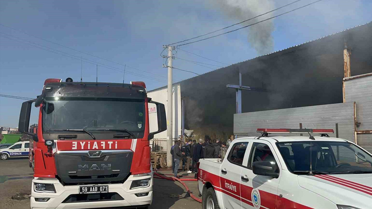 Deneme testinde yangın çıktı