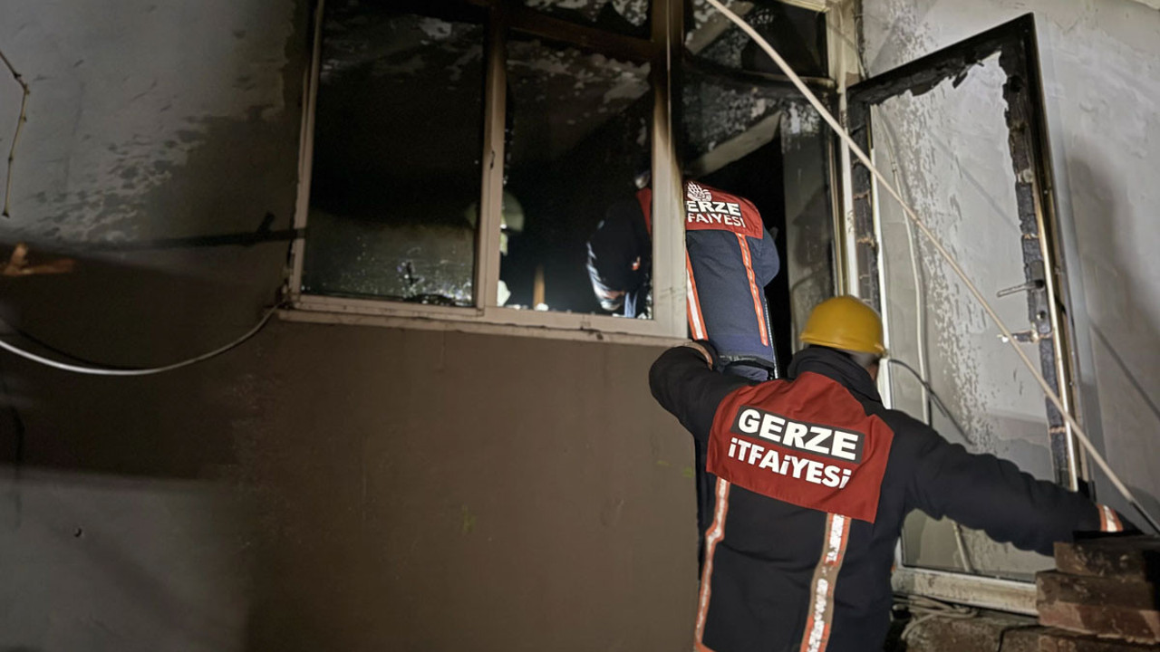 Sinop'ta ev yangınında üç kişi yaralandı